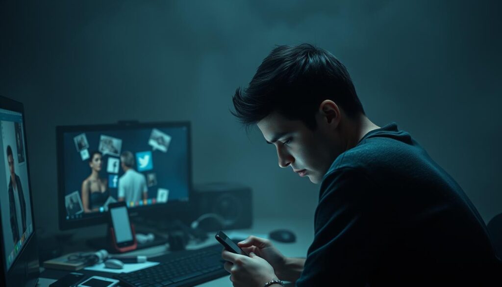 Depression durch medienkonsum